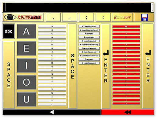 AureoEyes - Teclado sonoro para pessoas com deficiência visual