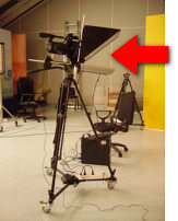 Aparelho de teleprompter